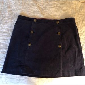 17 1/2” corduroy skirt.